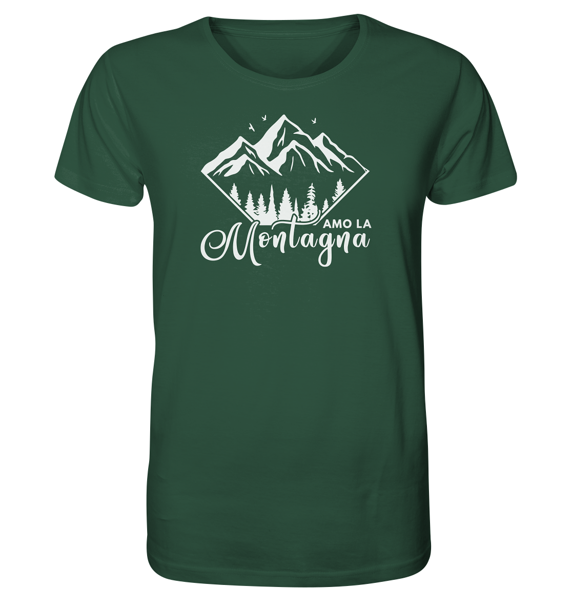 Amo la montagna - Men's Premium Organic T-Shirt