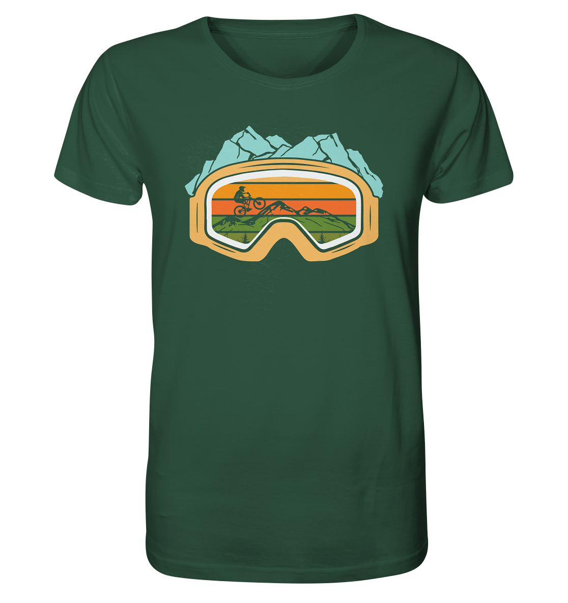 Occhiali bici e montagna - Men's Premium Organic T-Shirt