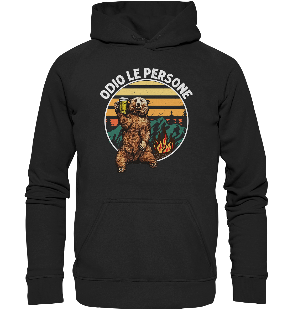 Odio le persone - Felpa uomo