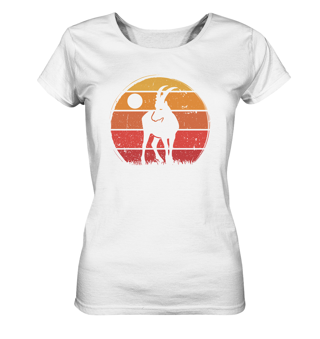 Stambecco - T-shirt Donna in Cotone Biologico