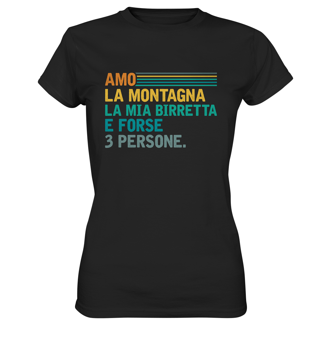 Amo La Montagna e la mia birretta - Mondo Dolomiti