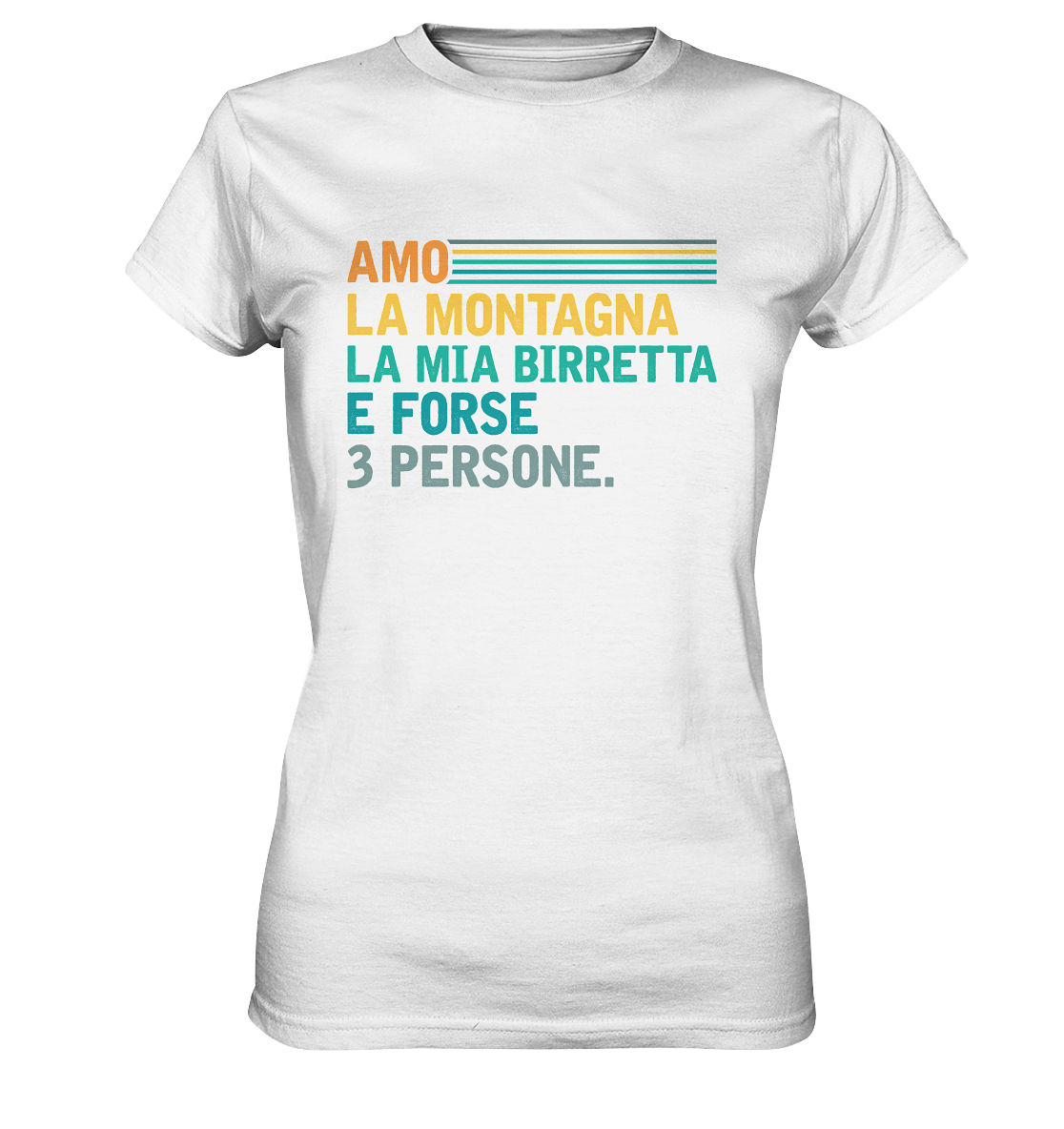 Amo La Montagna e la mia birretta - Mondo Dolomiti
