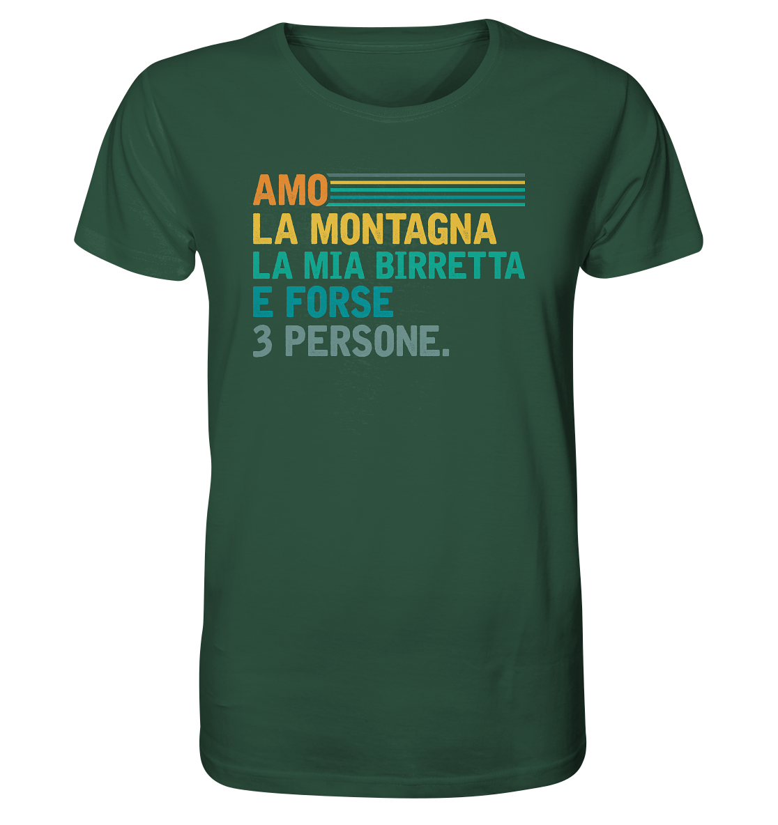Amo La Montagna e la mia birretta - Mondo Dolomiti
