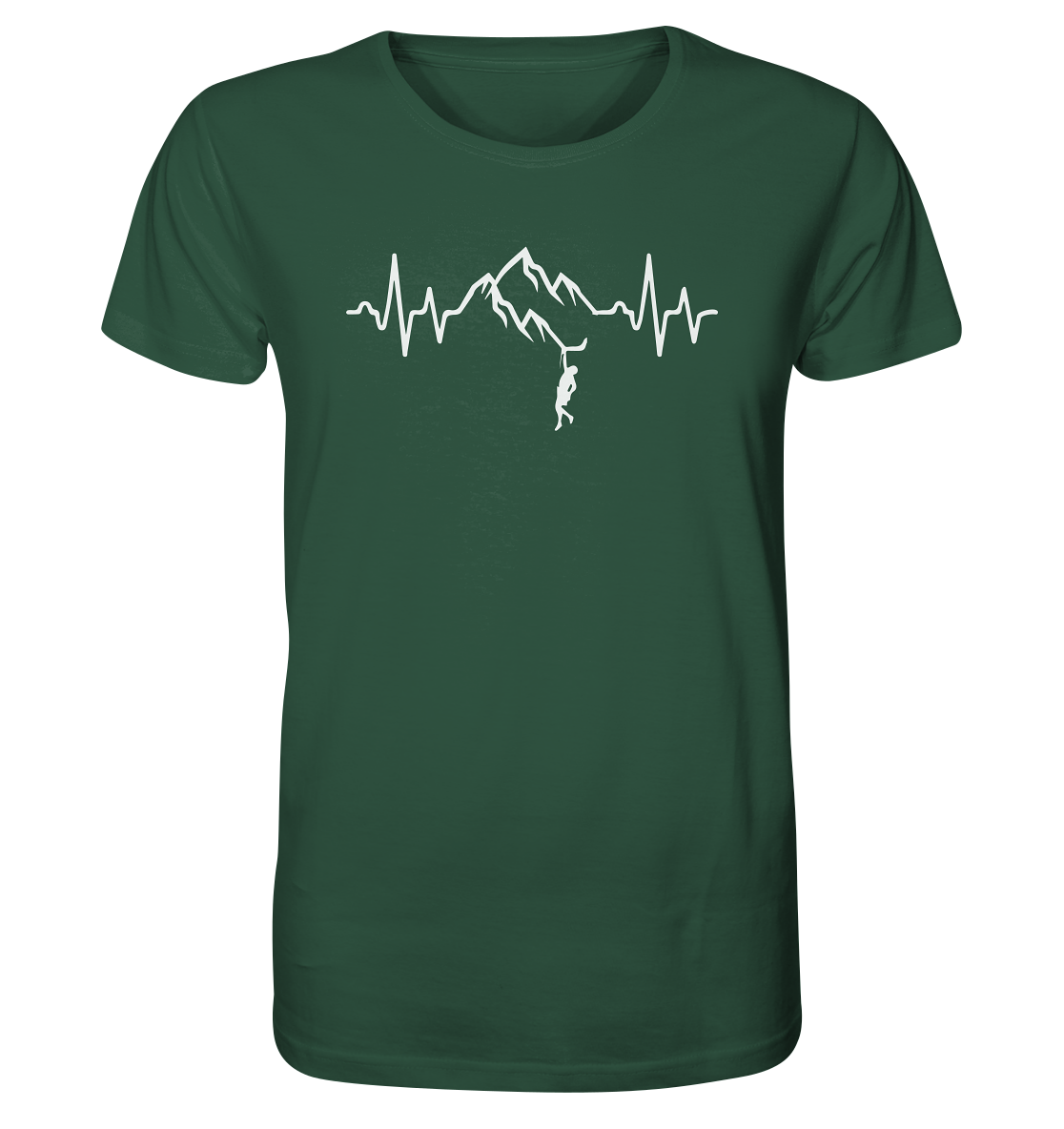 Arrampicata - T-shirt Uomo in Cotone Biologico