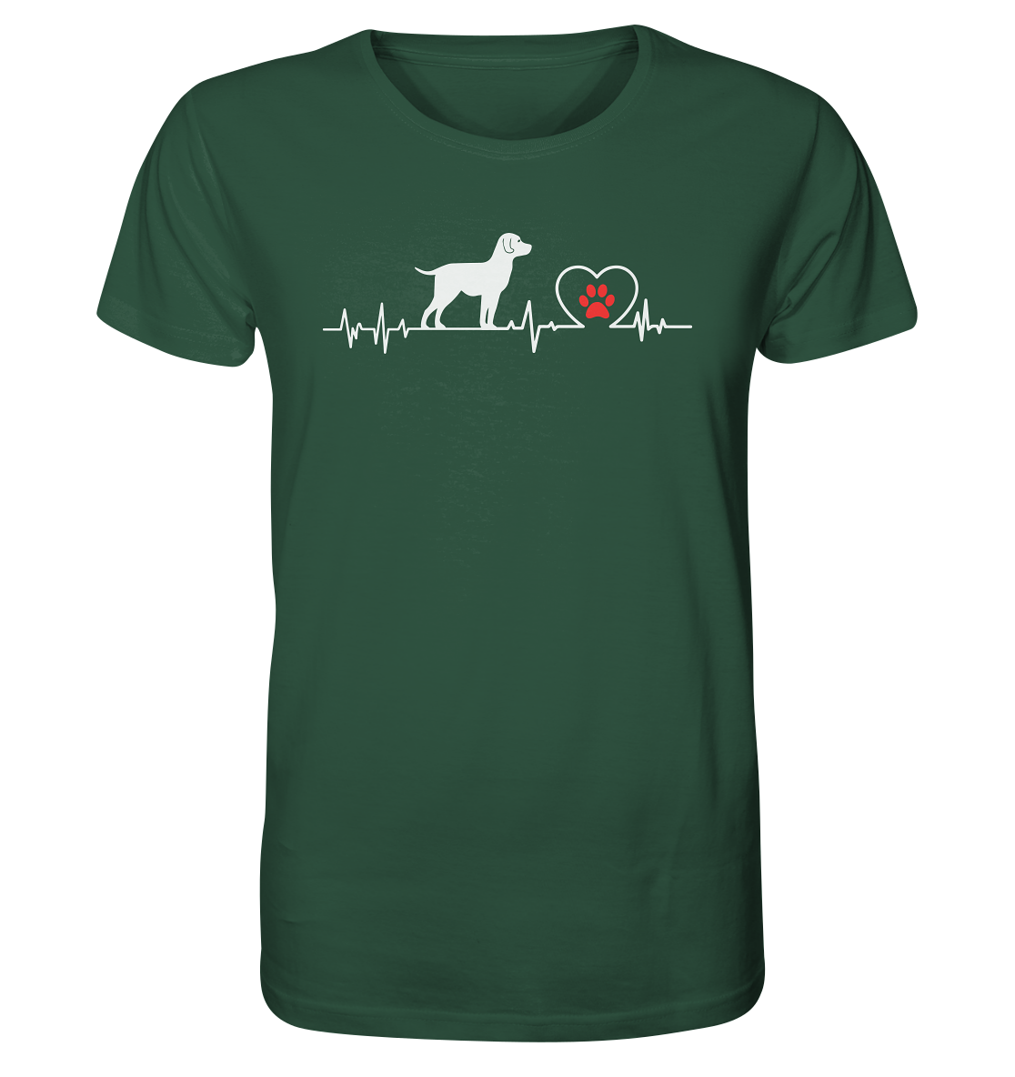 Battito a Zampa di Cane - T-shirt Uomo in Cotone Biologico