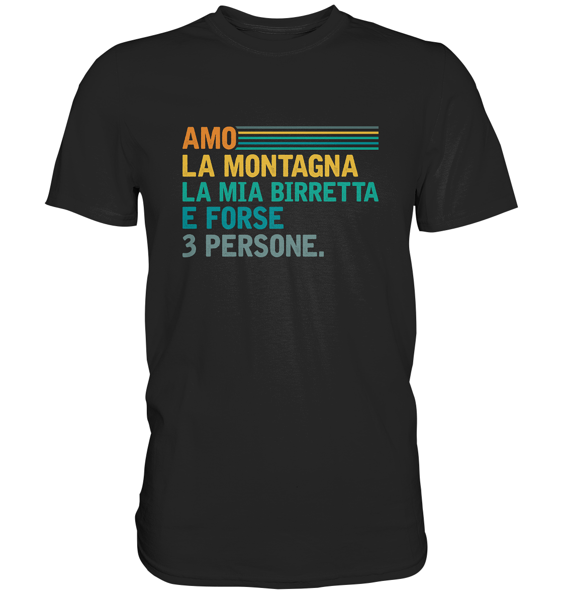Amo La Montagna e la mia birretta - Mondo Dolomiti