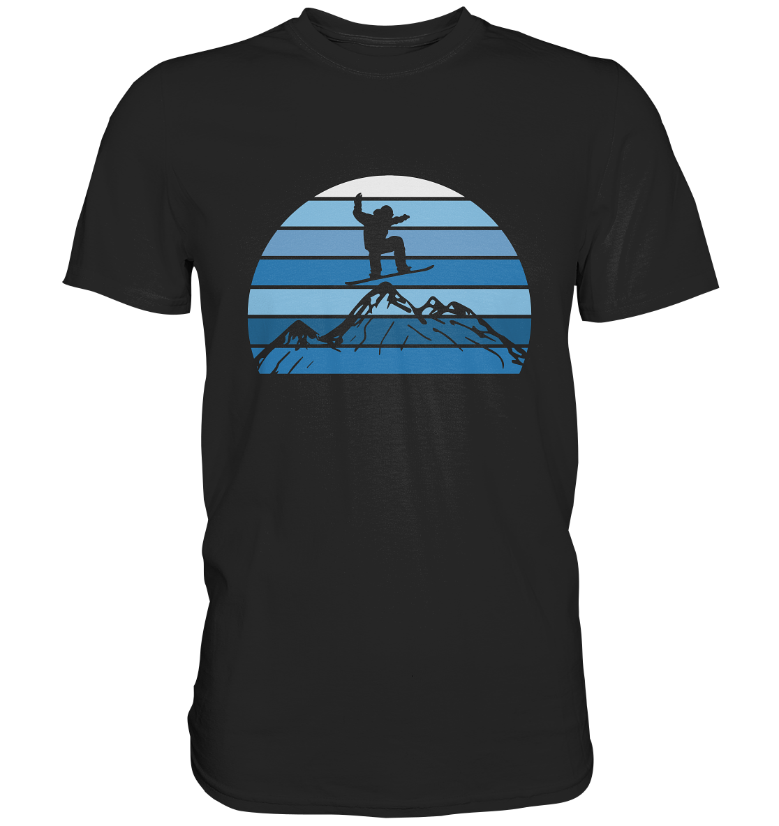Snowboard - T-shirt Uomo in Cotone Biologico