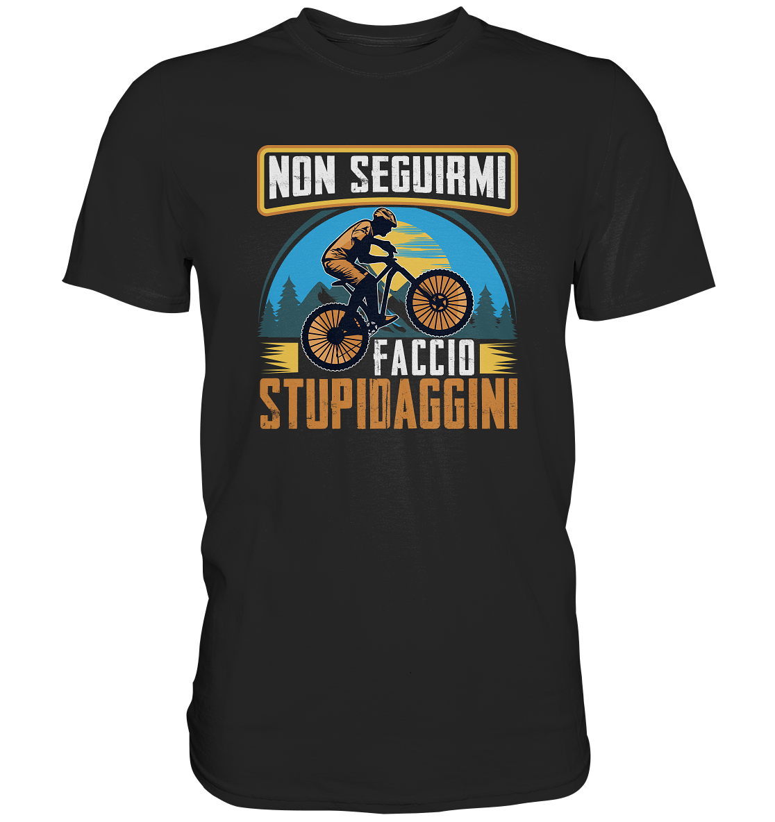 Non seguirmi faccio stupidaggini - T-shirt Uomo in Cotone Biologico