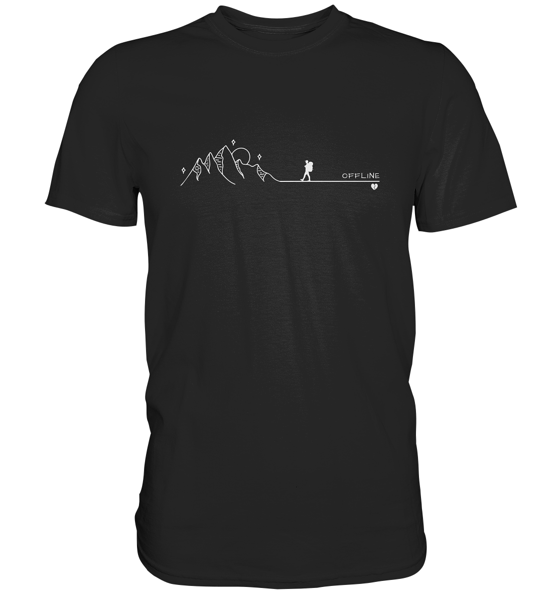 Offline - T-shirt Uomo in Cotone Biologico