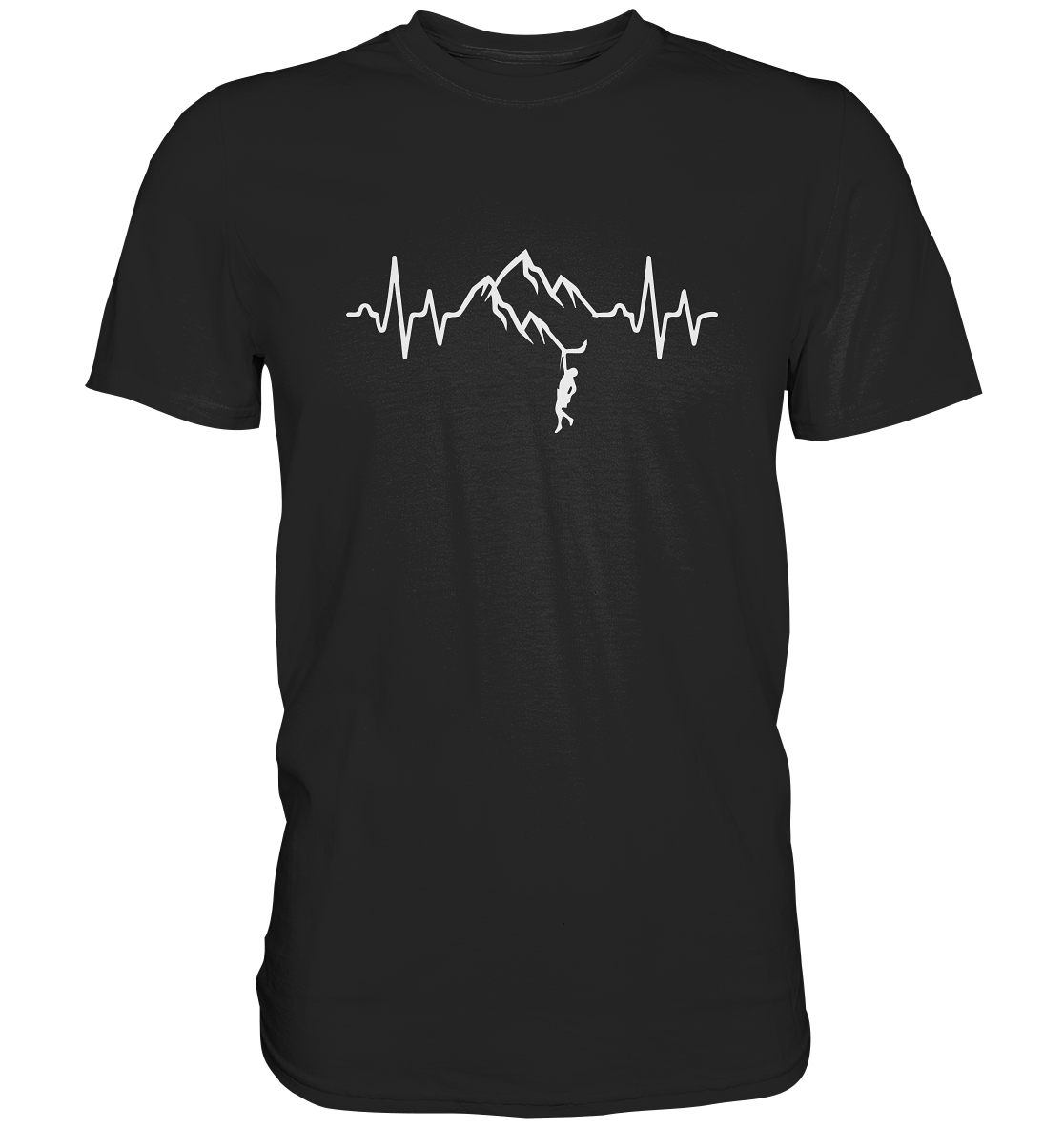 Arrampicata - T-shirt Uomo in Cotone Biologico