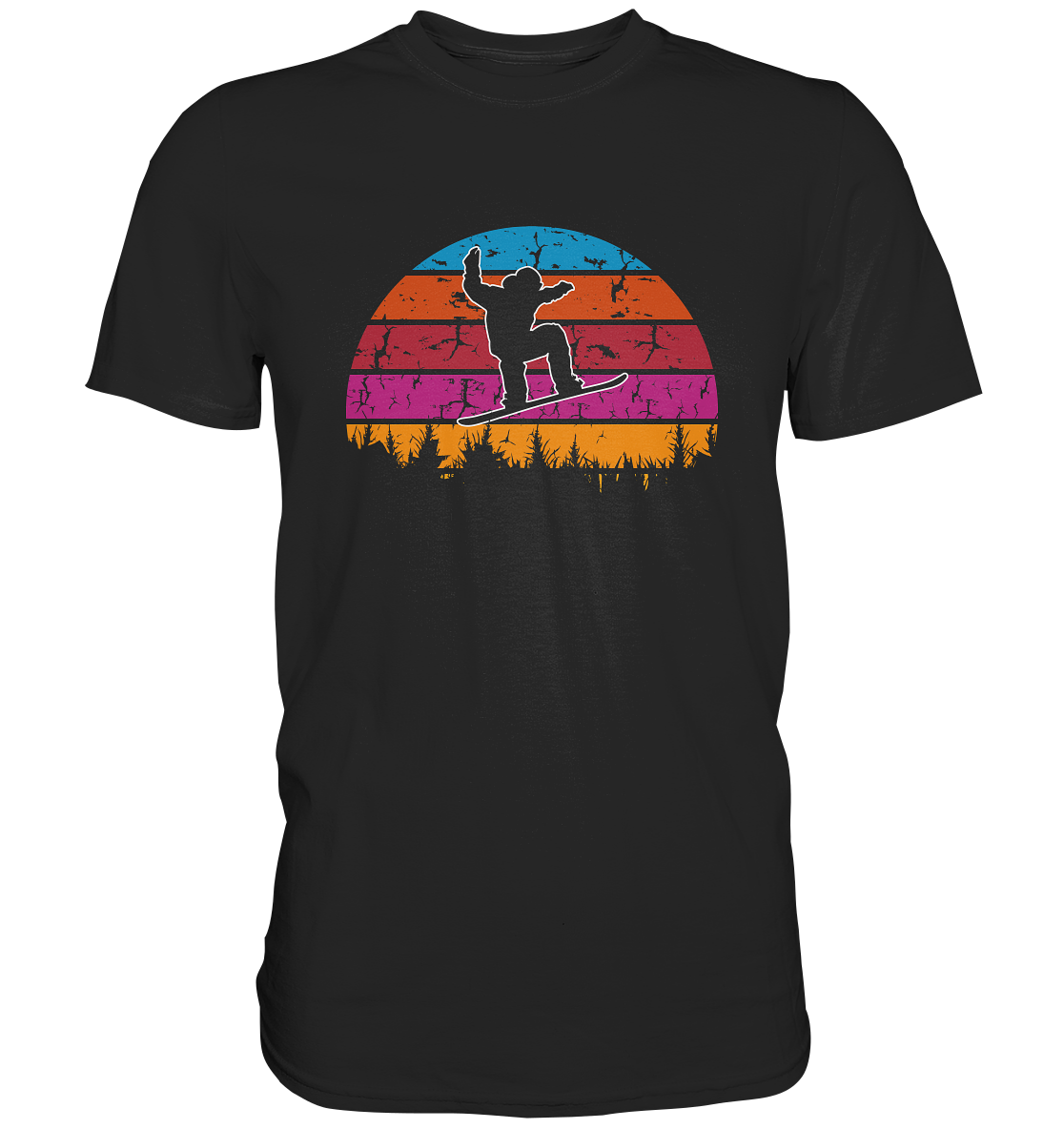 Snowboard - T-shirt Uomo in Cotone Biologico