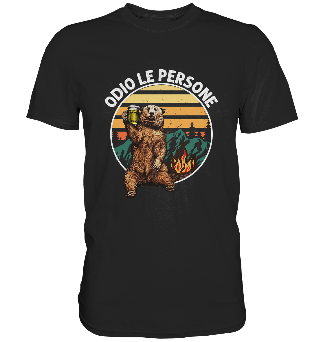 Odio le persone - Maglietta uomo