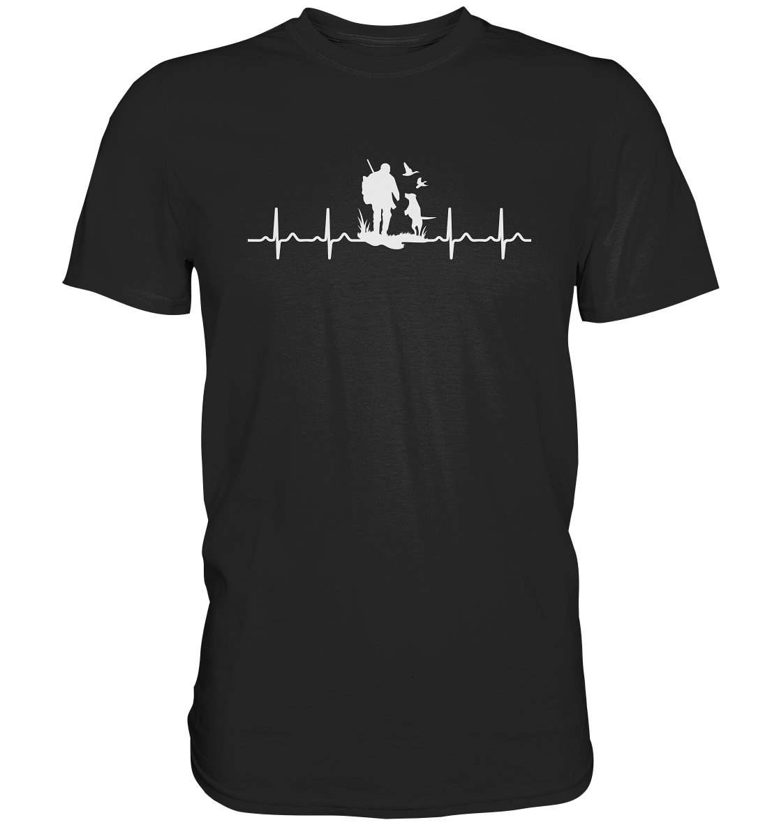Io e il mio cane - T-shirt Uomo in Cotone Biologico