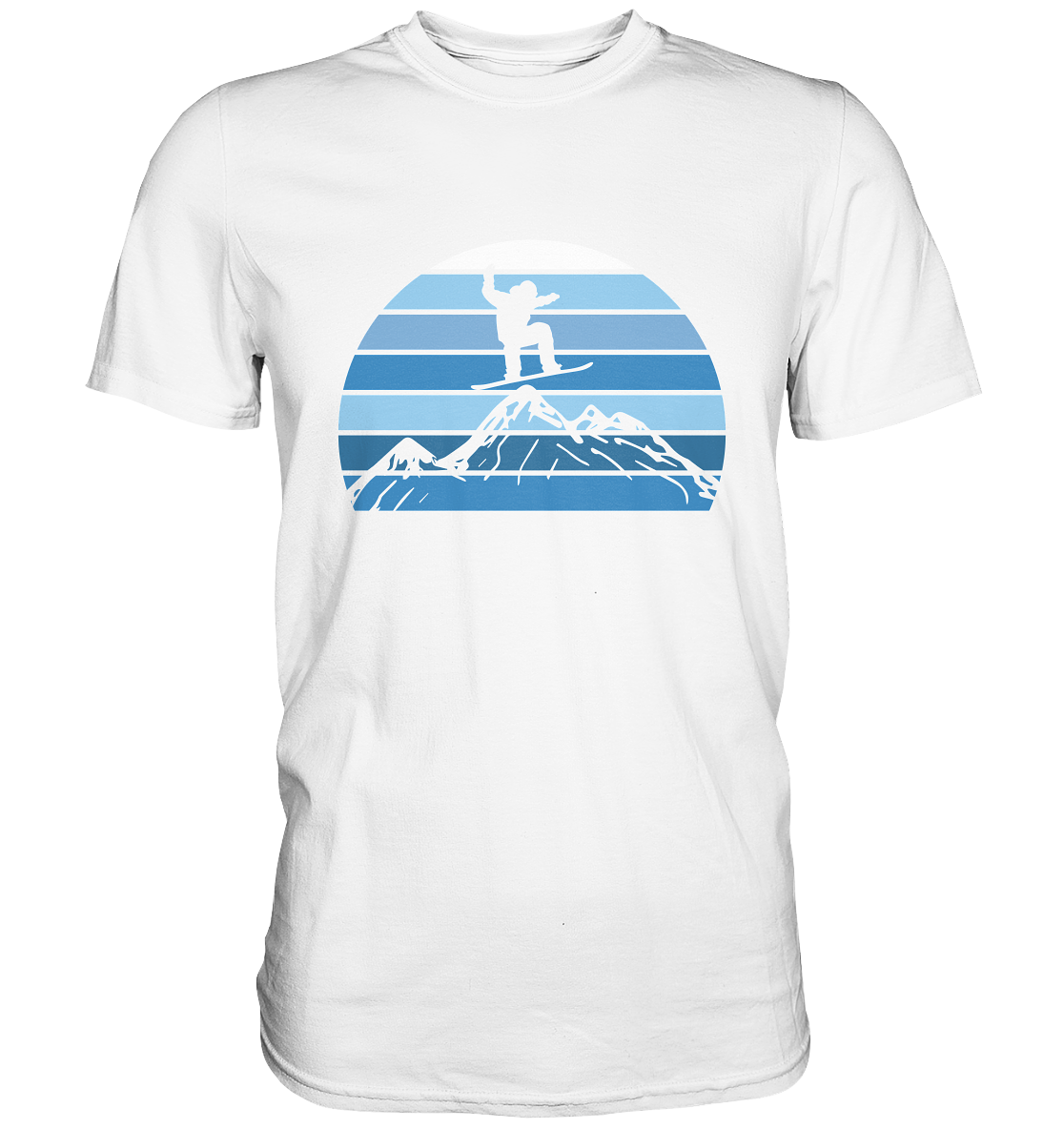 Snowboard - T-shirt Uomo in Cotone Biologico