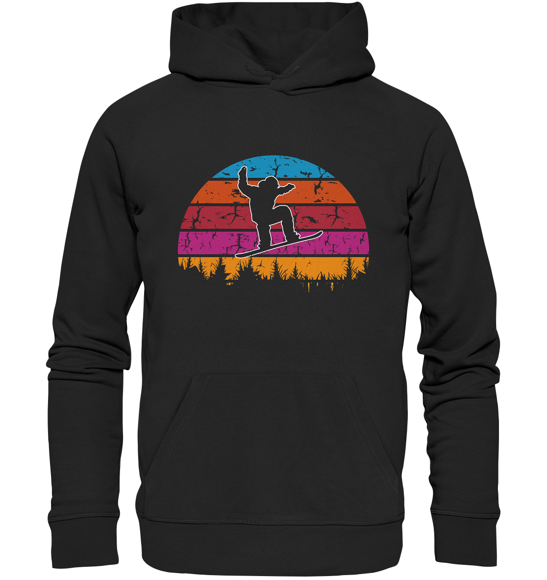 Snowboard - Herren Hoodie
