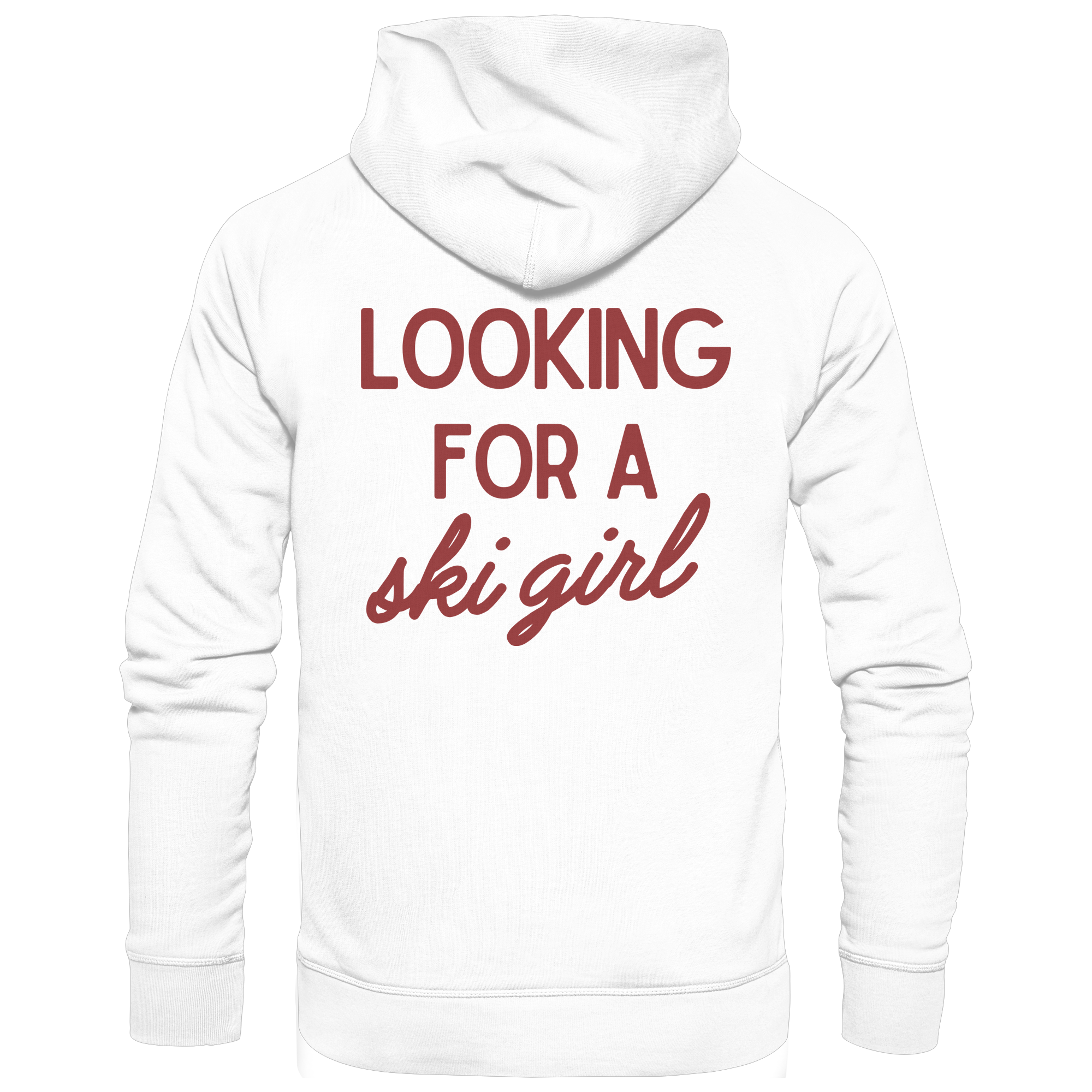 Looking for a ski girl - Basic Unisex Hoodie