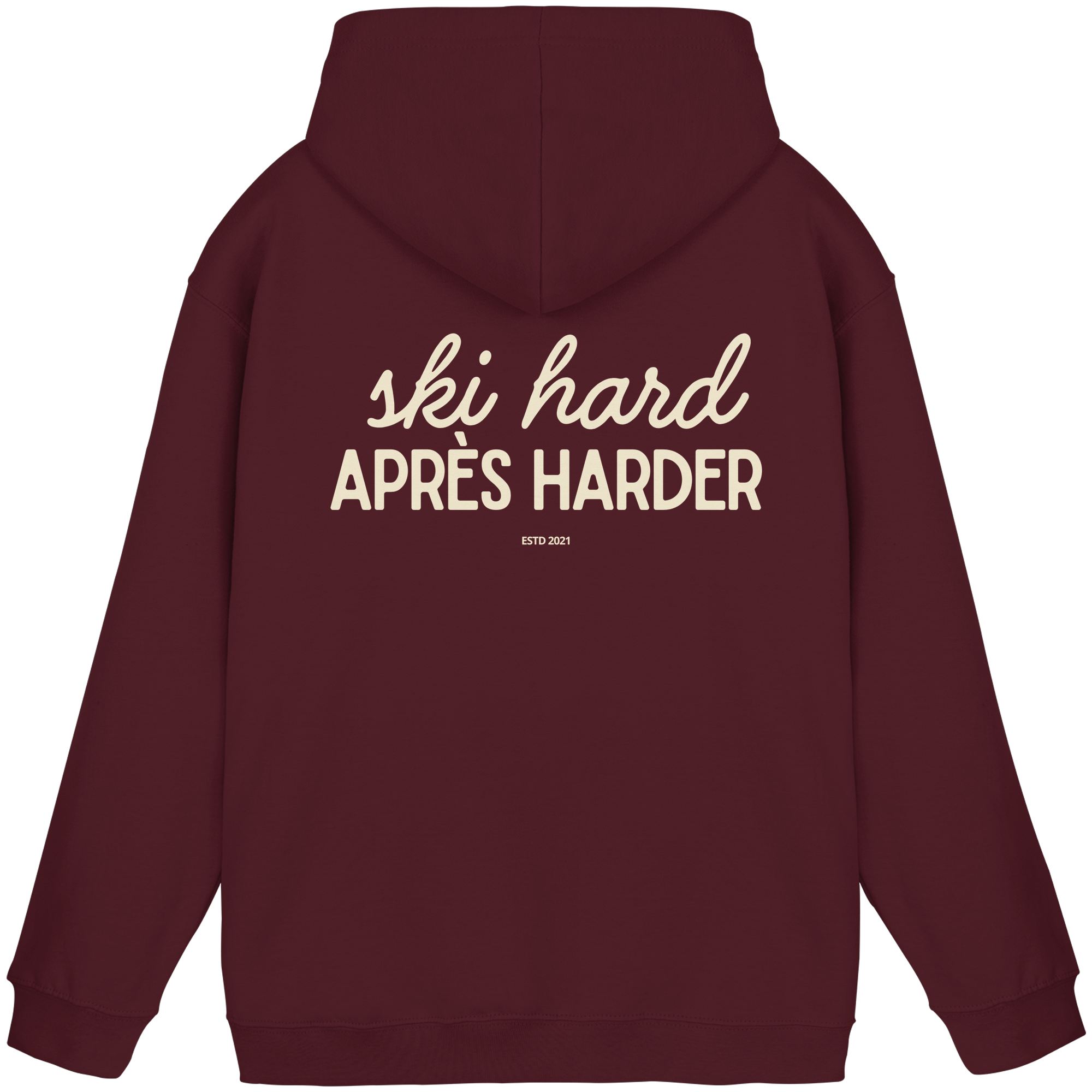 Ski hard, apres harder - Basic Unisex Hoodie
