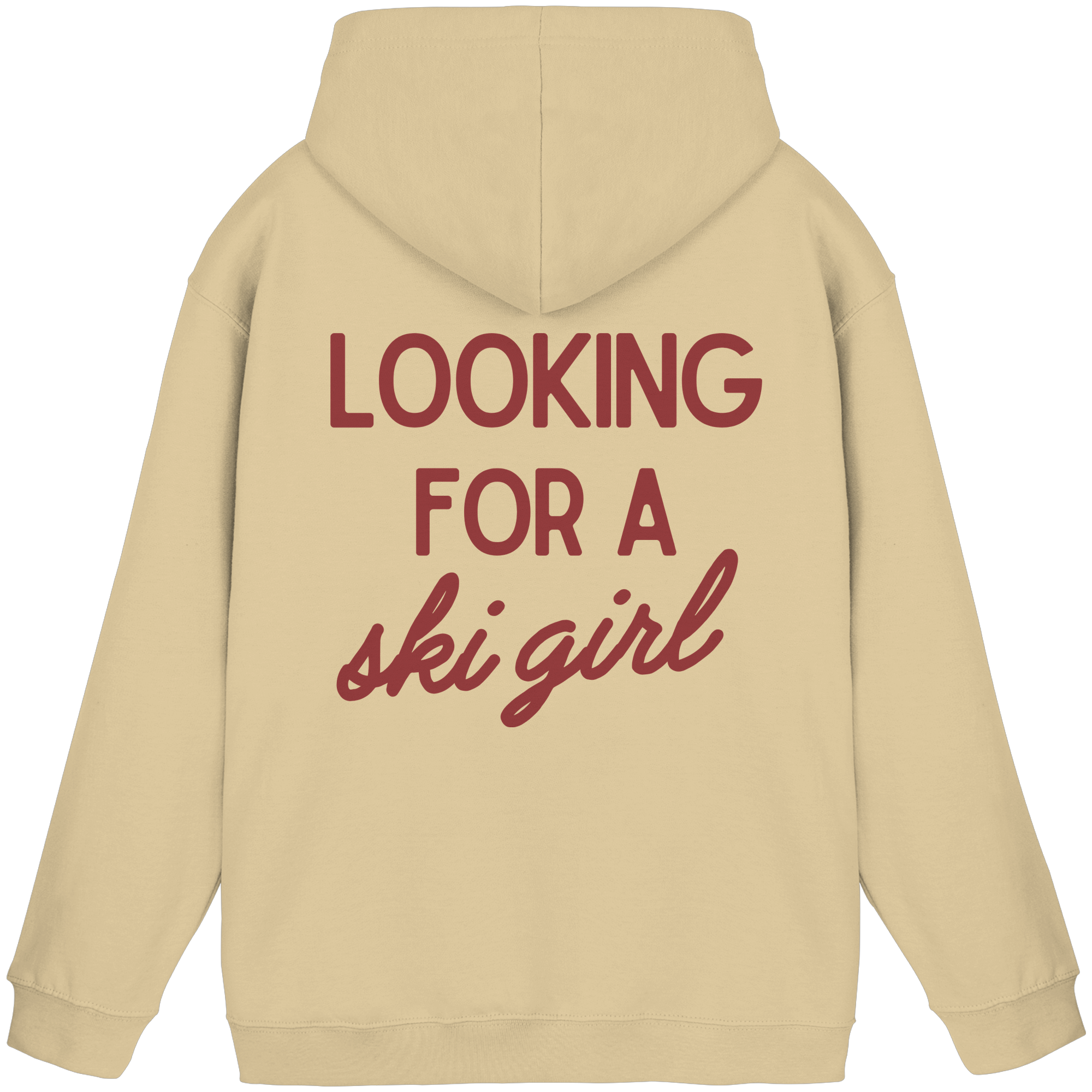 Auf der Suche nach einem Skimädchen – Basic Unisex Hoodie