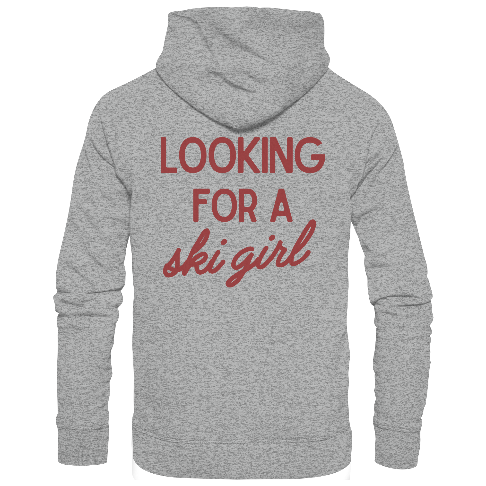 Looking for a ski girl - Basic Unisex Hoodie
