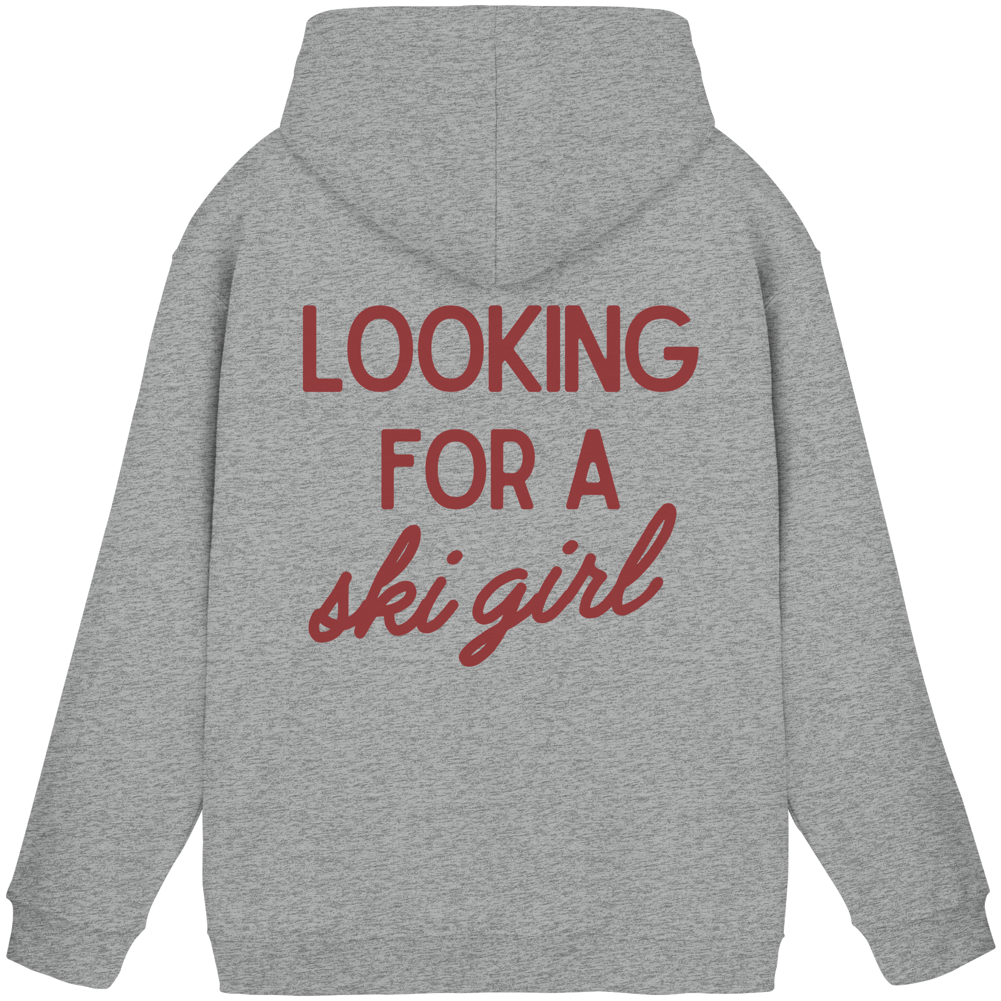 Auf der Suche nach einem Skimädchen – Basic Unisex Hoodie