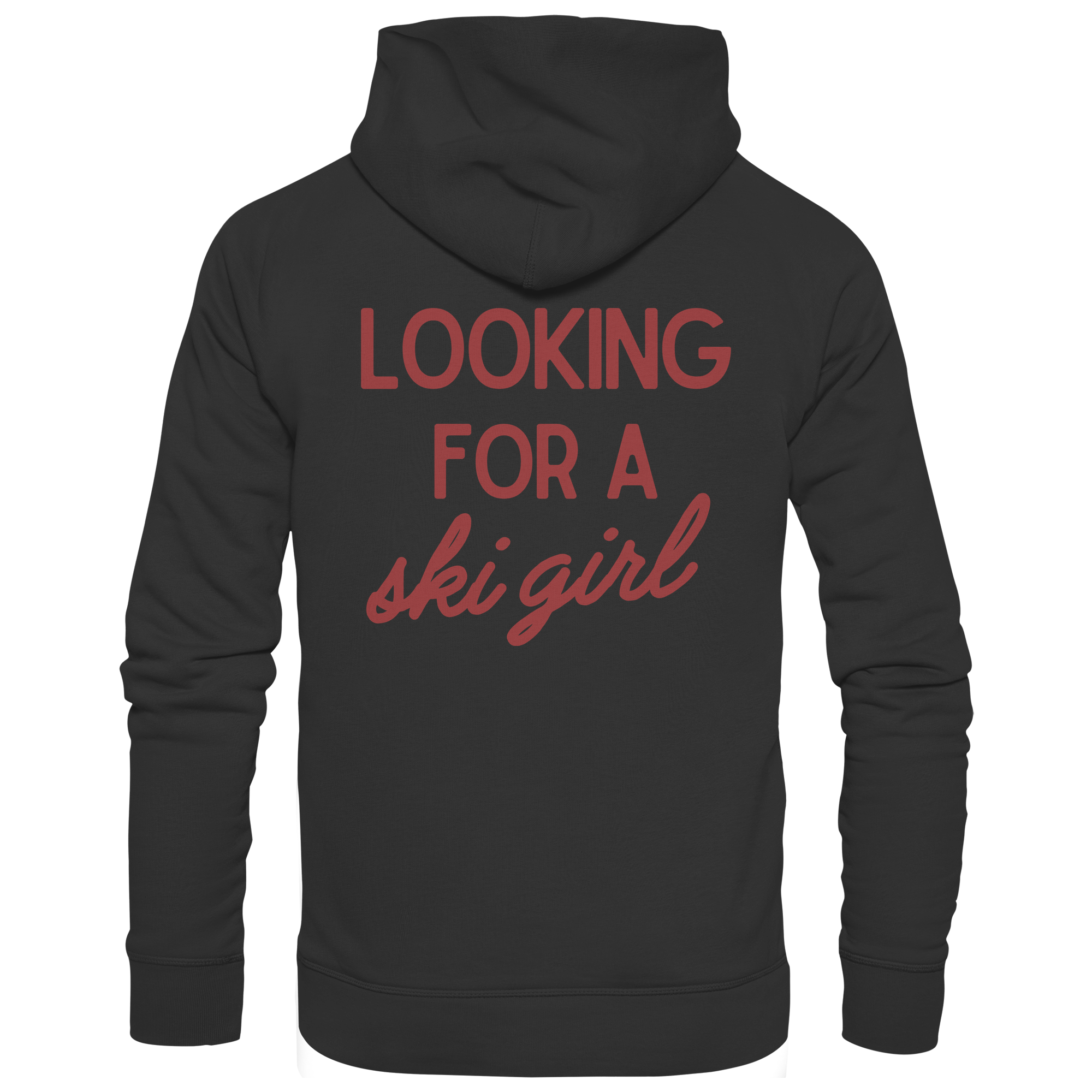 Looking for a ski girl - Basic Unisex Hoodie
