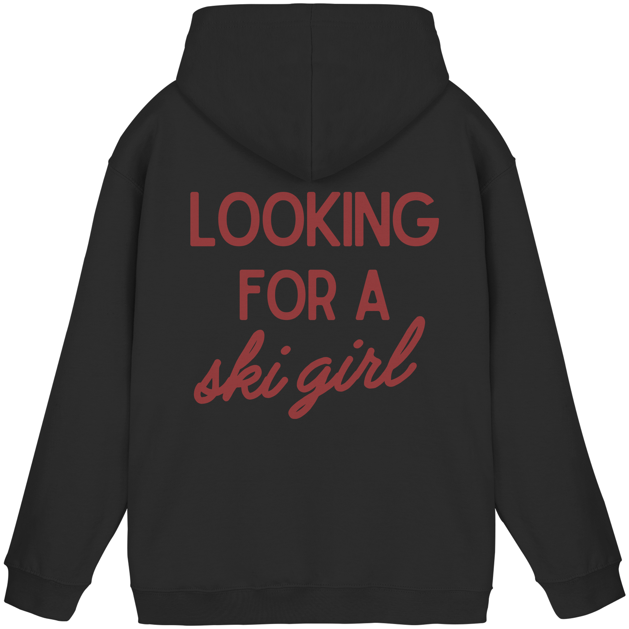 Looking for a ski girl - Basic Unisex Hoodie
