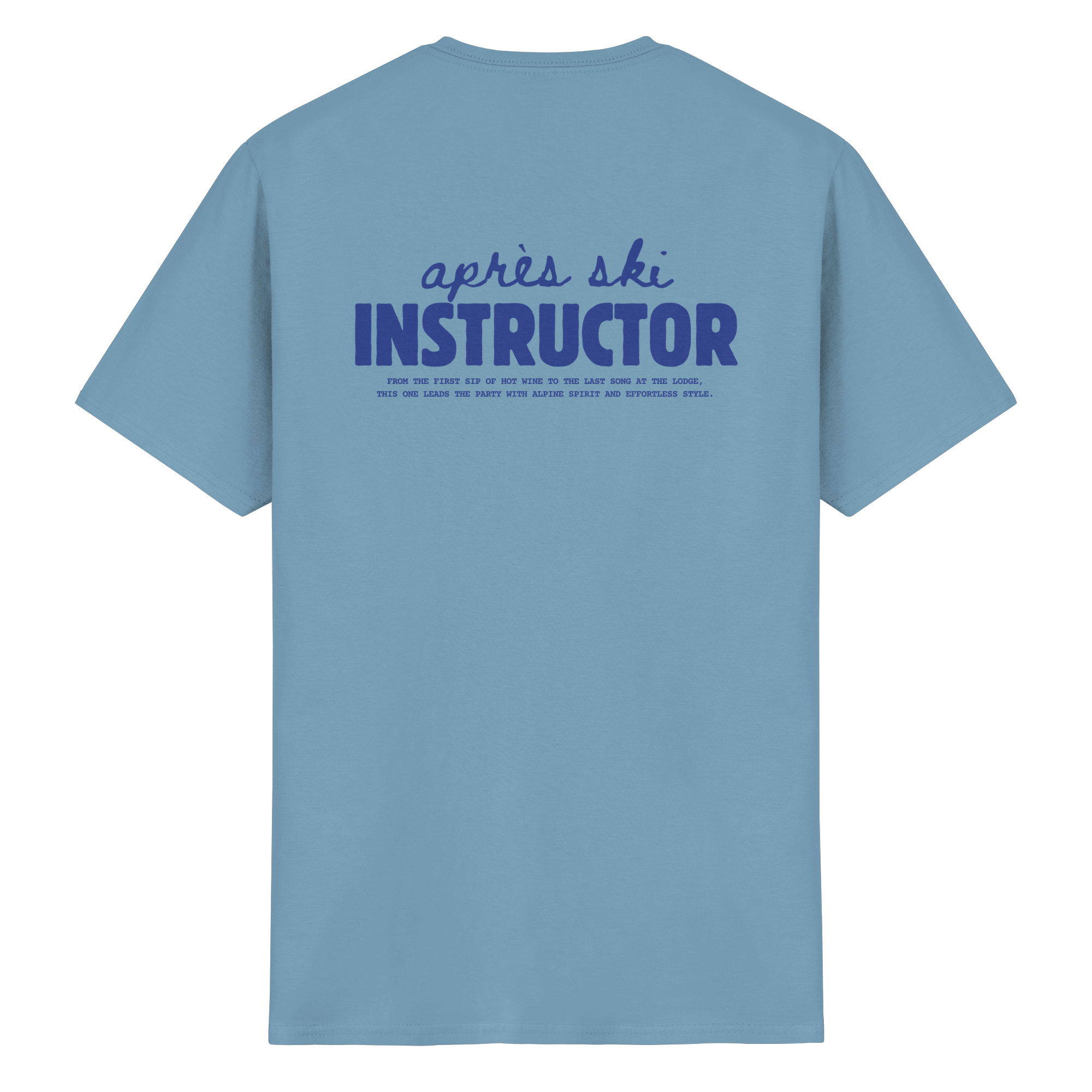 Après ski instructor - T-shirt Uomo in Cotone Biologico