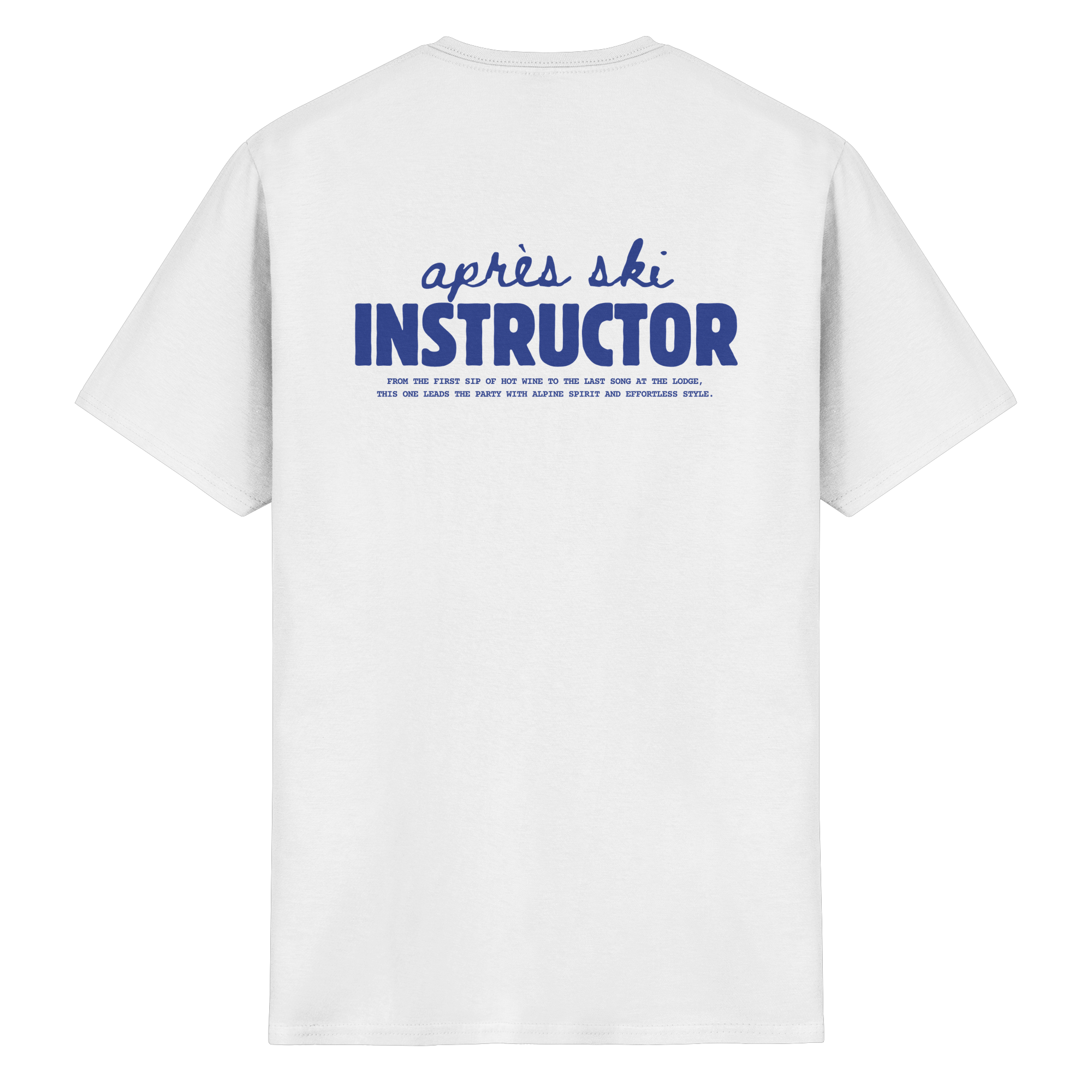 Après ski instructor - T-shirt Uomo in Cotone Biologico