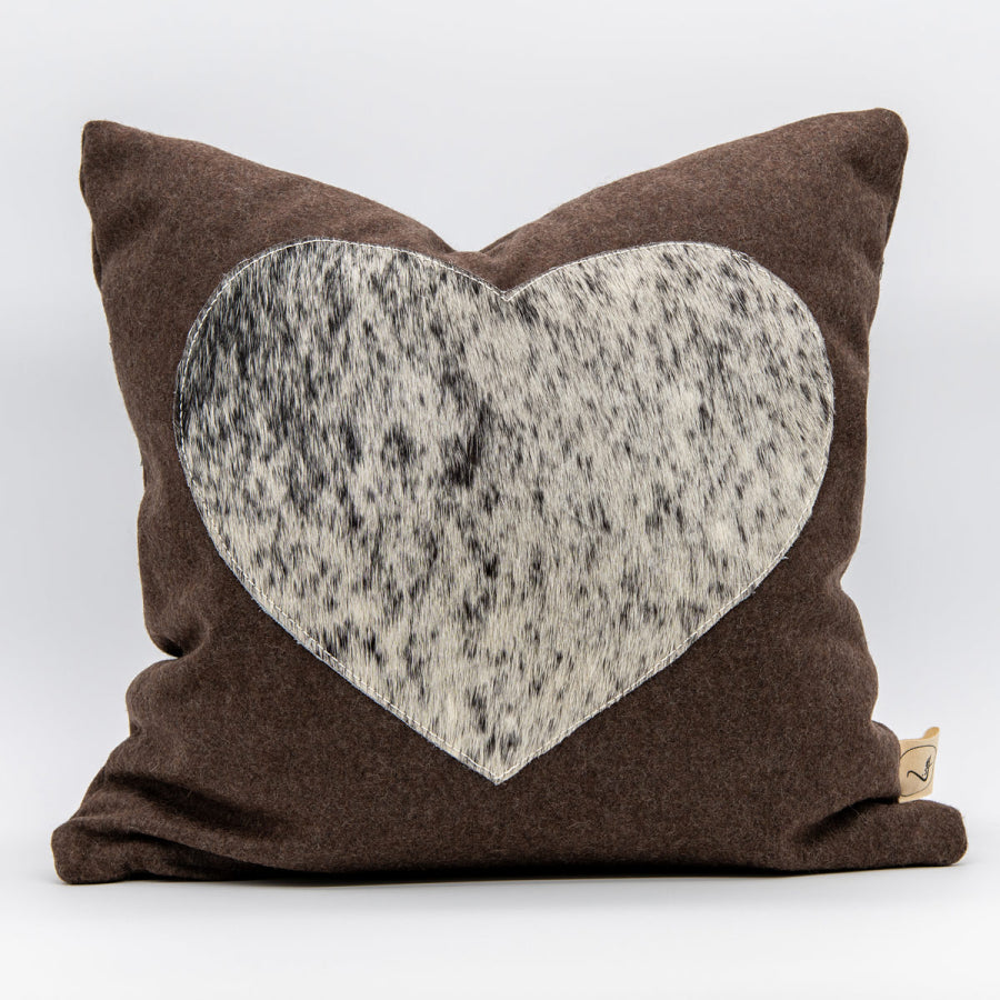Cuscino Val Gardena con cuore