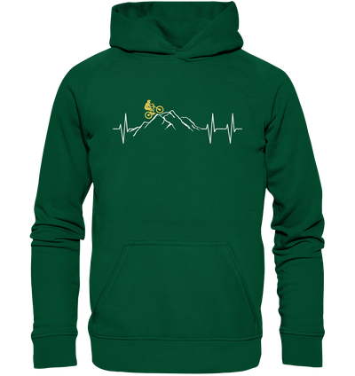 In den Bergen mit dem Fahrrad – Herren-Sweatshirt