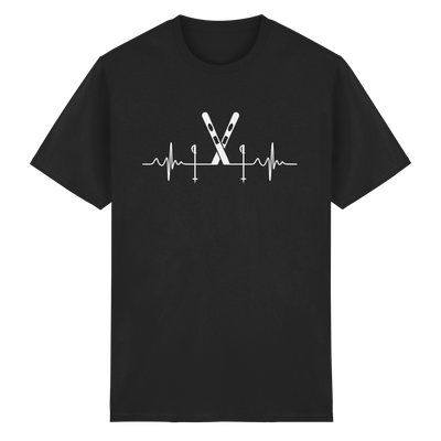 Battito sci - T-Shirt unisex in cottone biologico