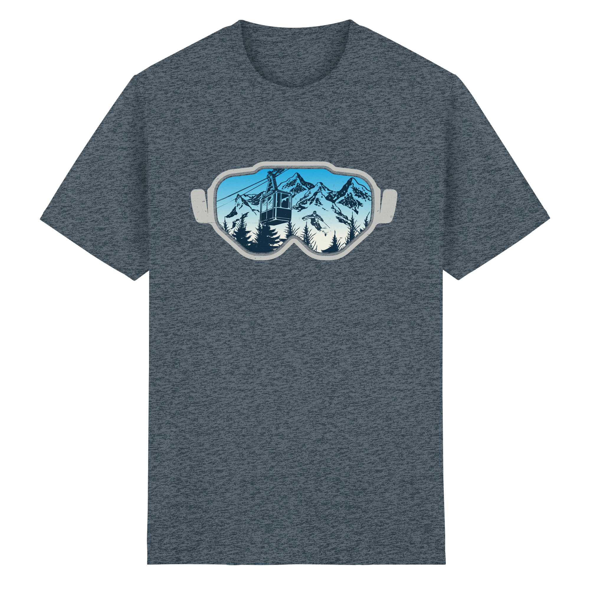Occhiali da sci - T-Shirt unisex in cottone biologico
