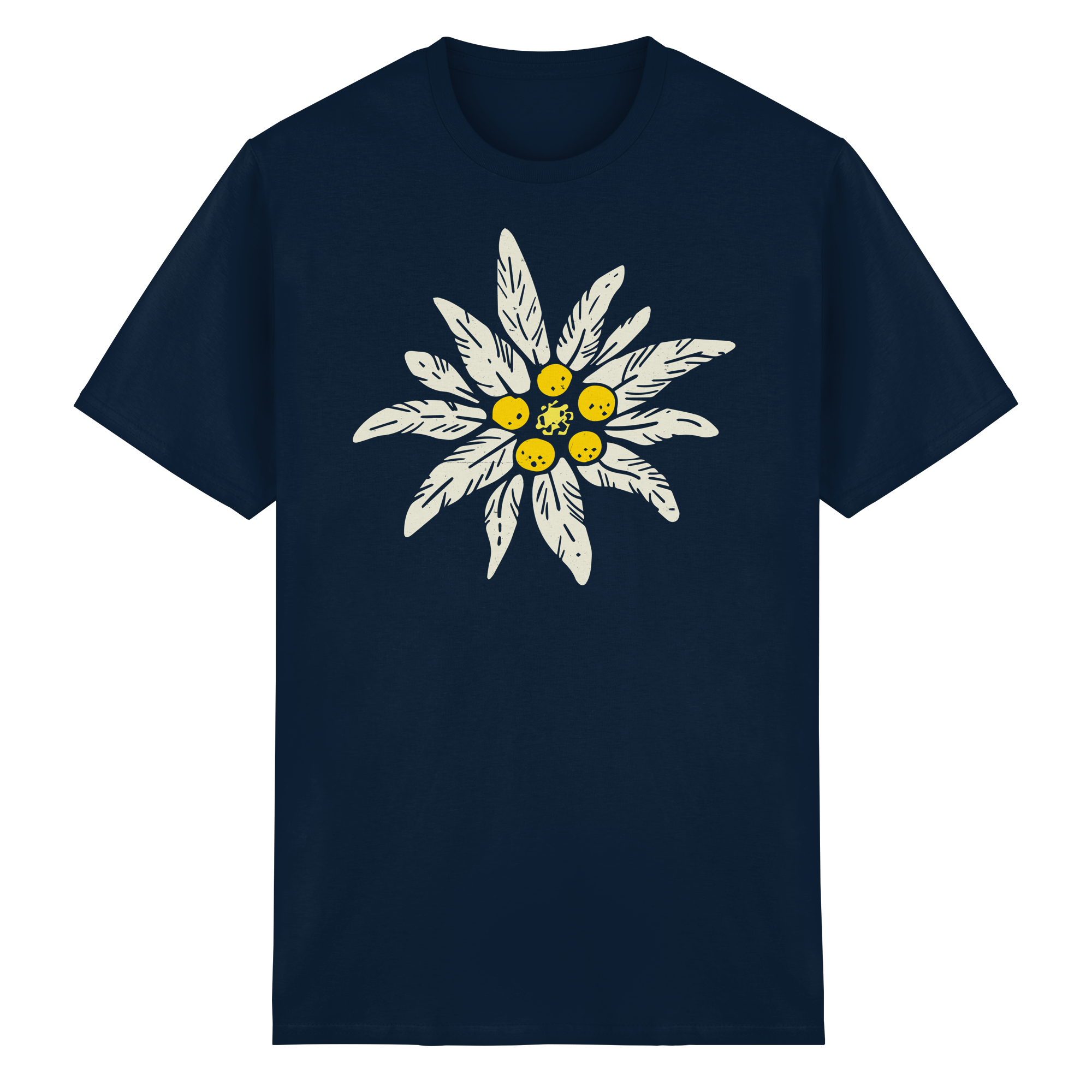Stella alpina - T-Shirt unisex in cottone biologico