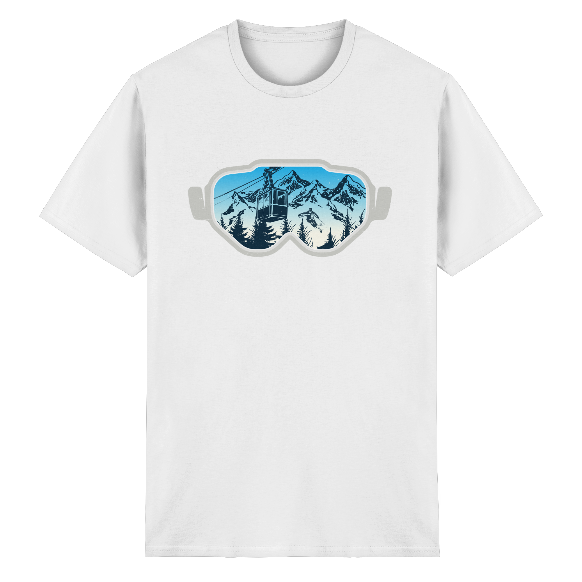 Occhiali da sci - T-Shirt unisex in cottone biologico