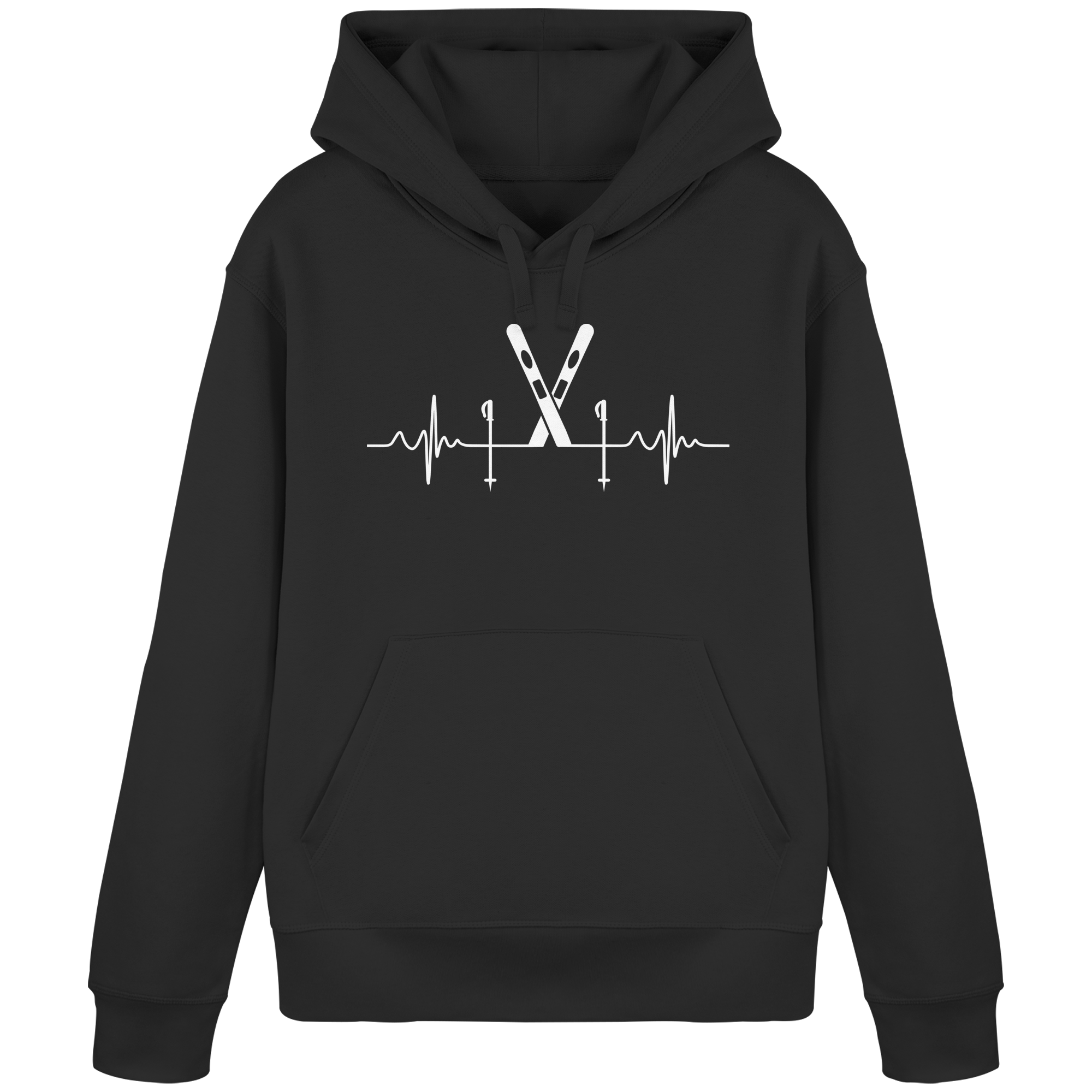 Battito sci - Felpa unisex in cottone biologico