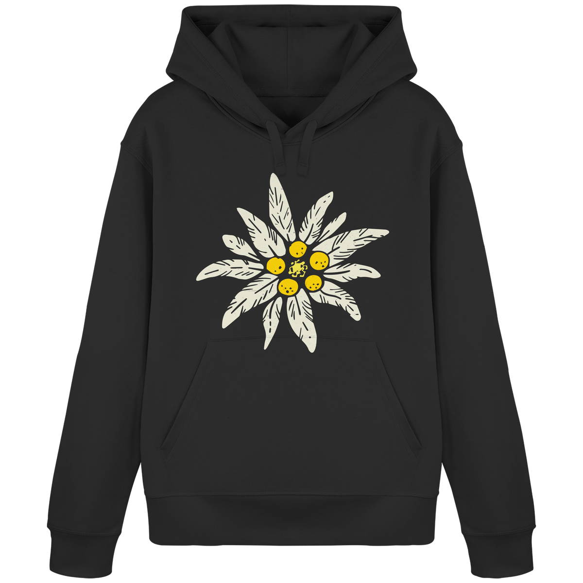 Stella alpina - Felpa unisex in cottone biologico