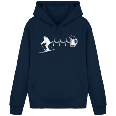 Ski and Beer Battito – Unisex-Sweatshirt aus Bio-Baumwolle
