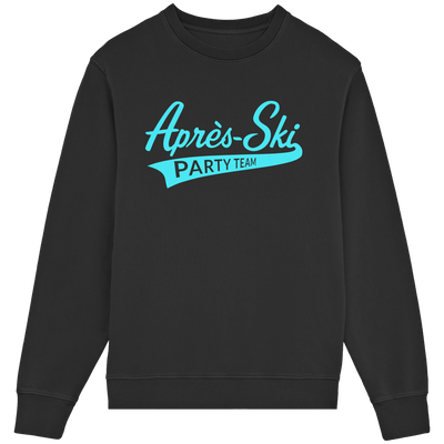 Après-Ski-Party-Team – Unisex-Rundhalsausschnitt aus Bio-Baumwolle