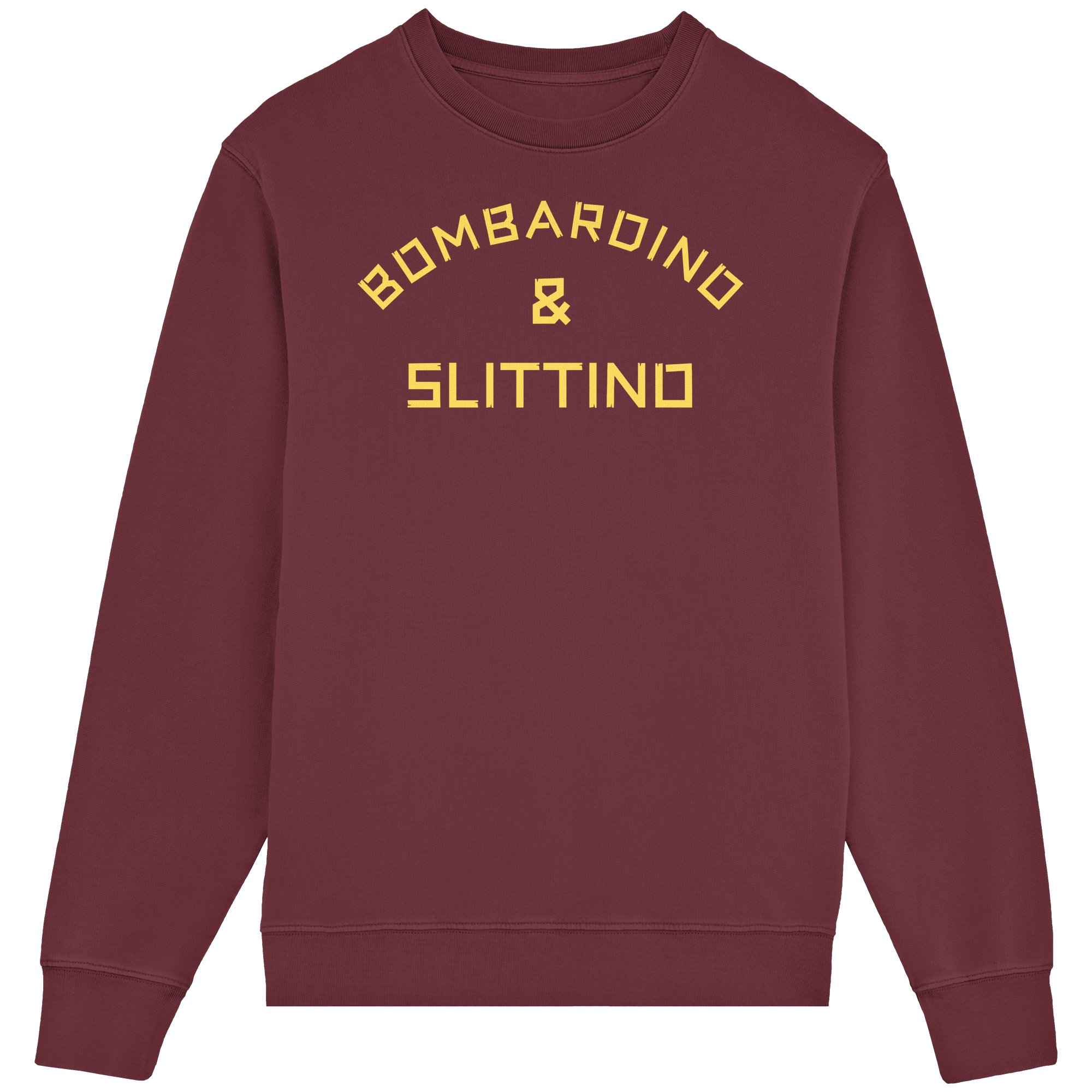 Bombardino & Slittino - Crewneck unisex in cottone biologico