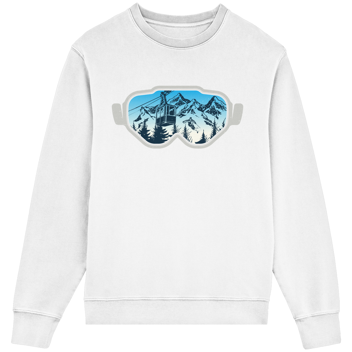 Occhiali da sci - Crewneck unisex in cottone biologico