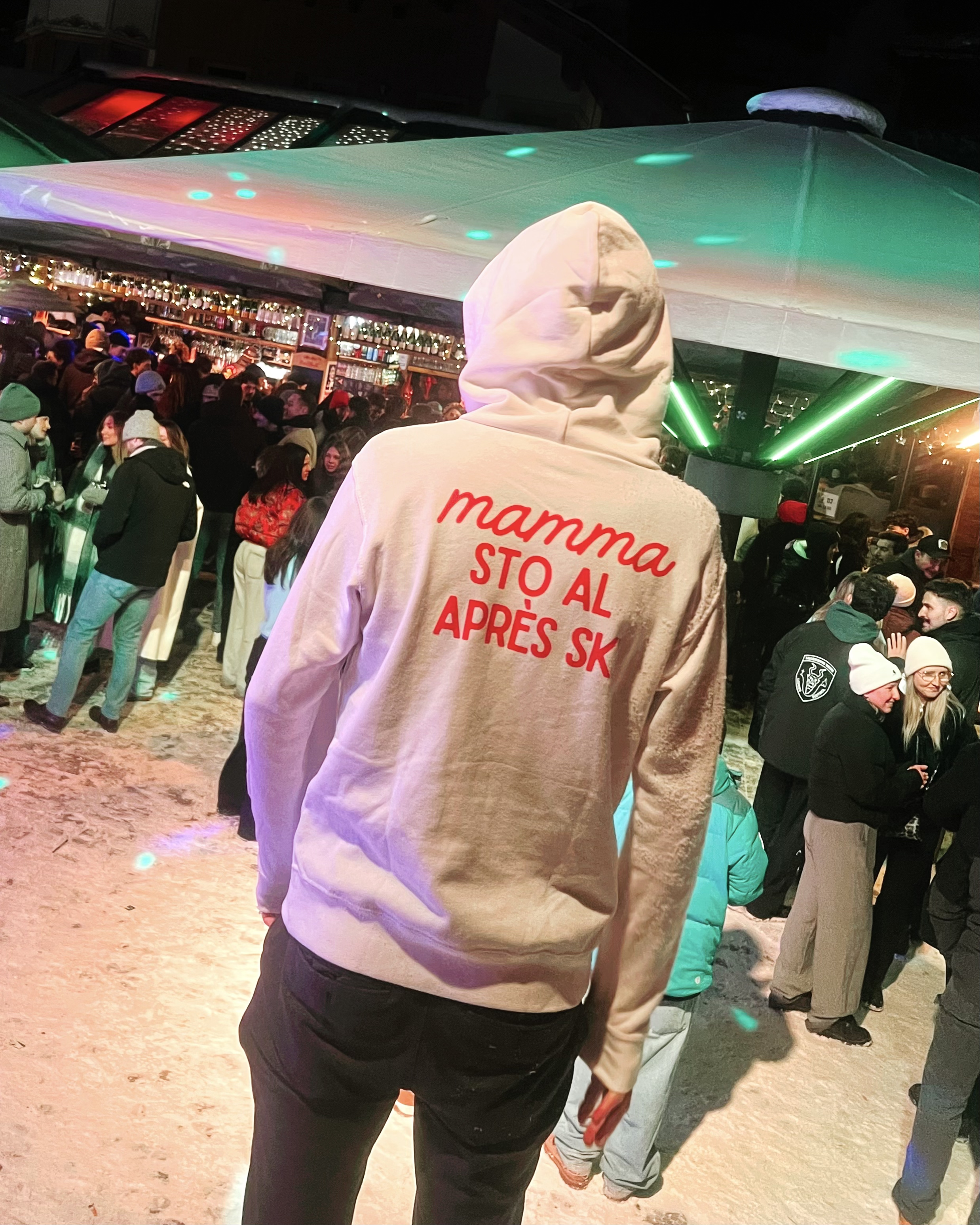 Mamma sto al après ski - Felpa Uomo