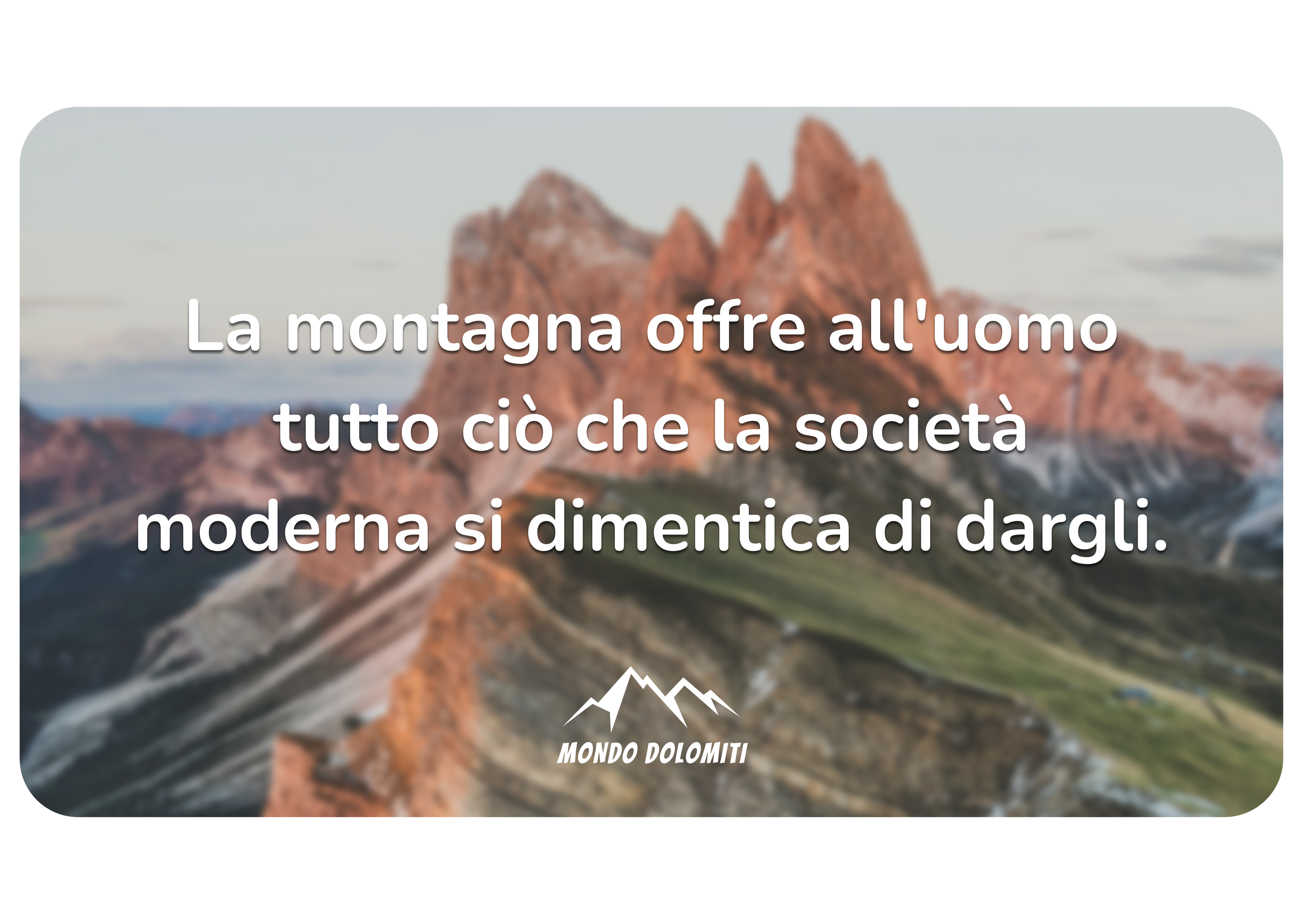 Buono regalo - Mondo Dolomiti
